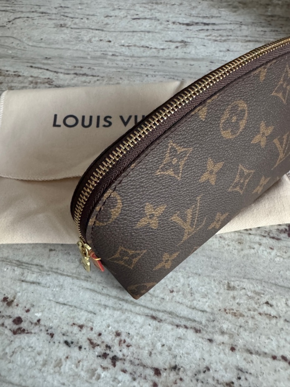 👛 LOUIS VUITTON | BRAND NEW small cosmetic pouch M47515